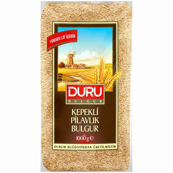 Duru Kepekli Pilavlık Bulgur 1 kg