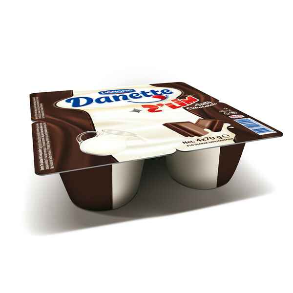 Danette Çikolata Süt Çifte Lezzet 4x70 g