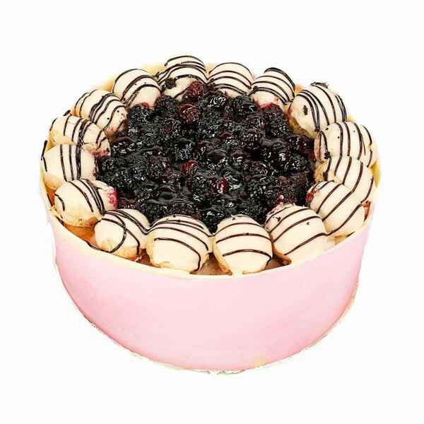Frambuazlı Pasta 68 Kişilik