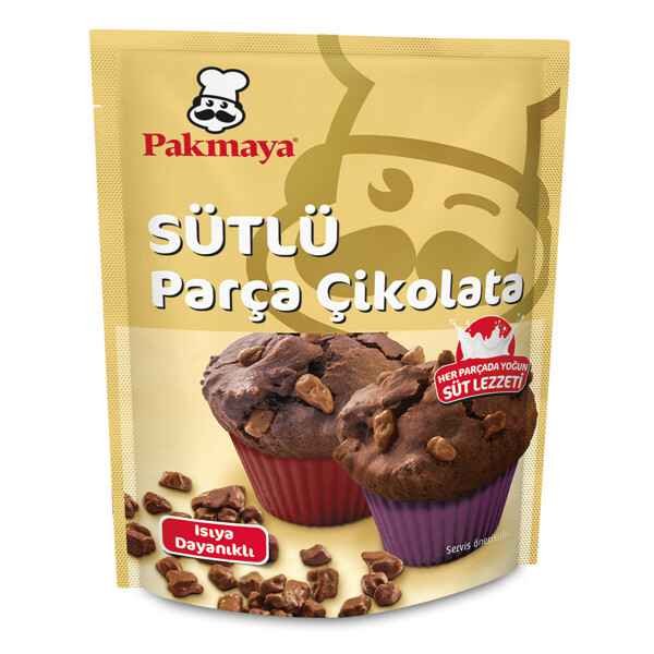 Pakmaya Sütlü Parça Çikolata 70 g