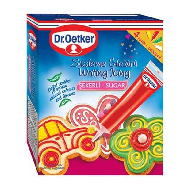 Dr Oetker Şekerli Süsleme glazürü 76 g