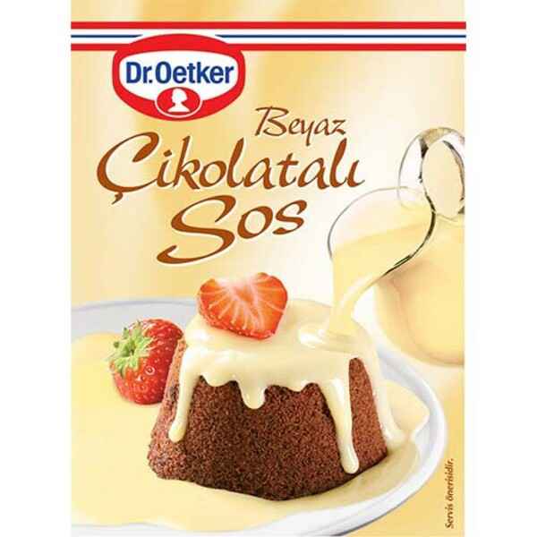 Dr Oetker Beyaz Çikolatalı Sos 80 g
