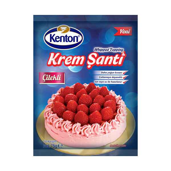 Kenton Krem Şanti Çilekli 75 g