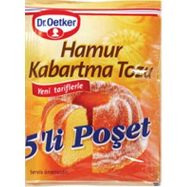 Dr Oetker Kabartma Tozu 5li