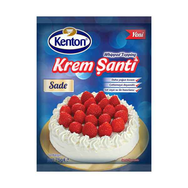 Kenton Krem Şanti Sade 75 g