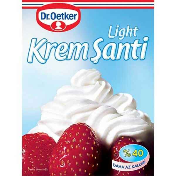 Dr Oetker Light Krem Şanti 38 g