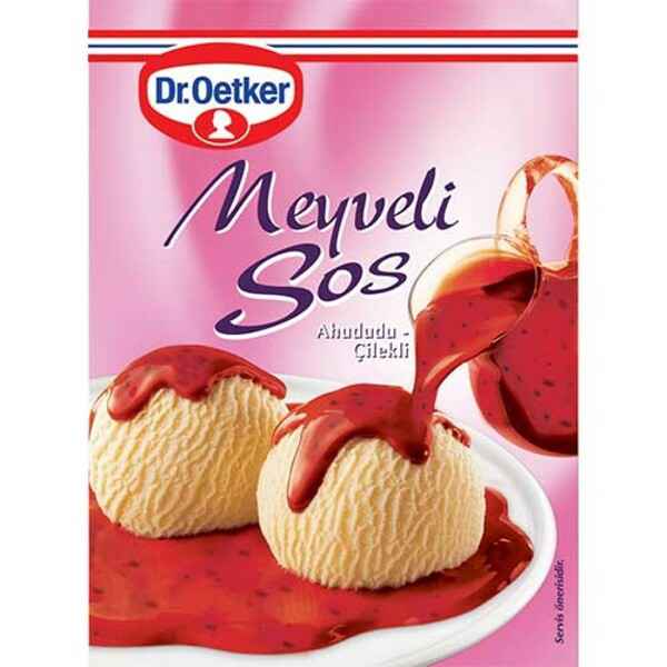 Dr Oetker Meyveli Sos 80 g