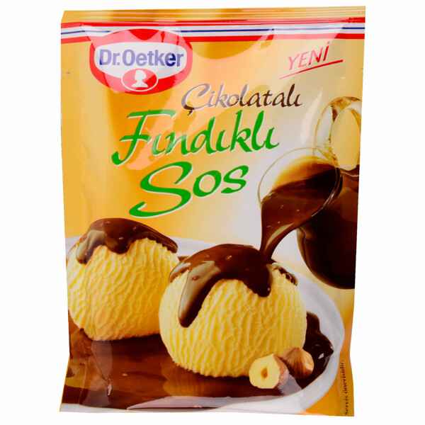 Dr Oetker Çikolata Fındıklı Sos