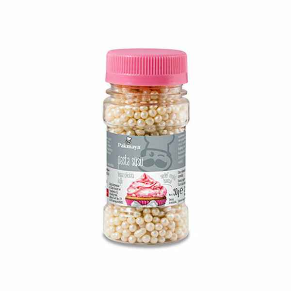 Pakmaya Pasta Süsü Sedef Boncuk 50 g