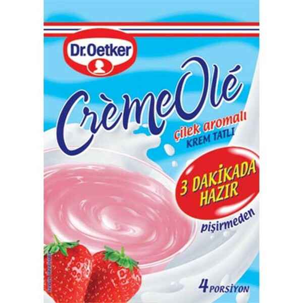 Dr Oetker Creme Ole Çilekli 115 g