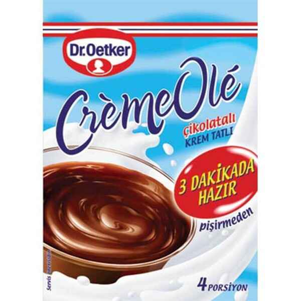 Dr Oetker Creme Ole Çikolatalı Krem Tatlı 125 g