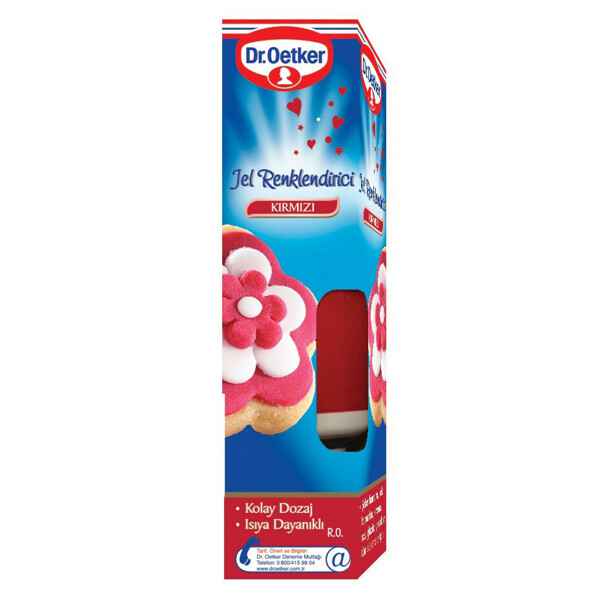 Dr Oetker Renklendirici Jel Kırmızı 10 g