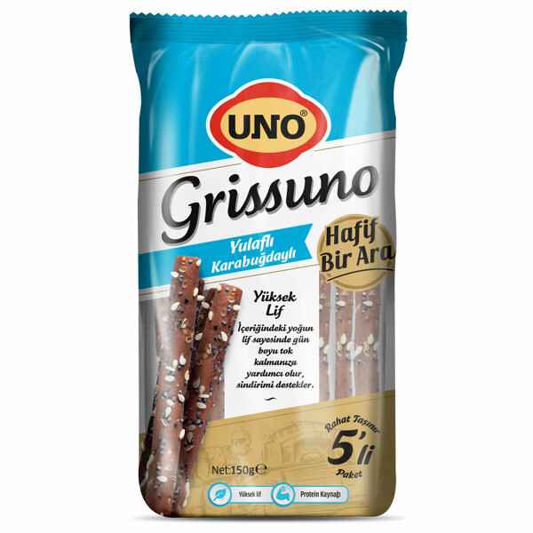 Uno Grissuno Yulaflı Karabuğdaylı 150 g
