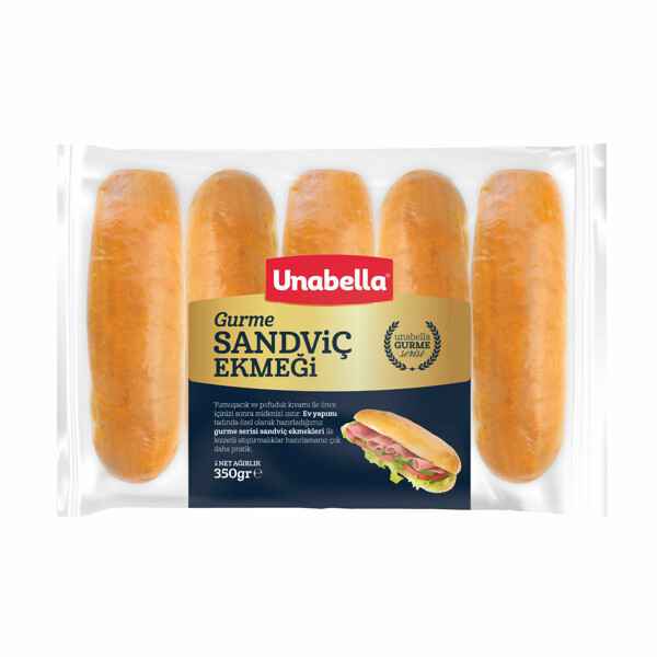Unabella Gurme Sandviç Ekmeği 5li 350 g