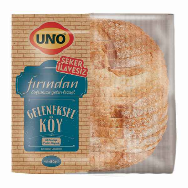 Uno Fırından Geleneksel Köy Ekmeği 450 g