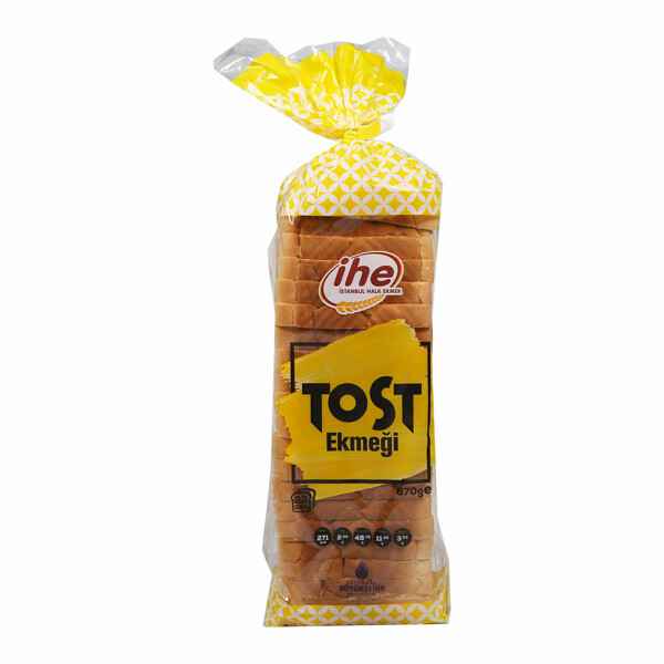 İHE Tost Ekmeği 670 g