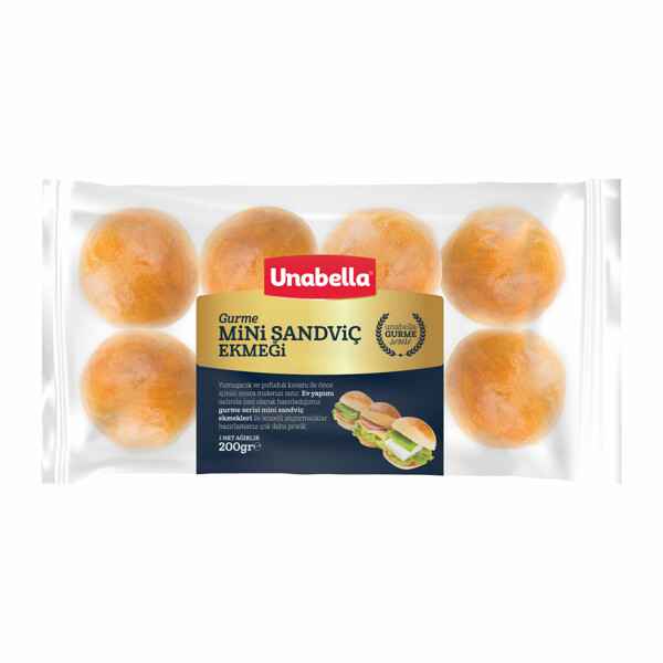 Unabella Gurme Mini Sandviç Ekmek 200 g