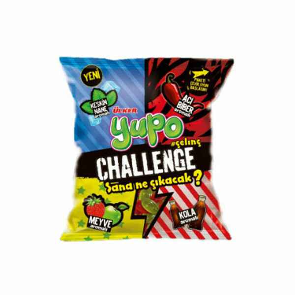 Ülker Yupo Challenge Yumuşak Şeker 54 g