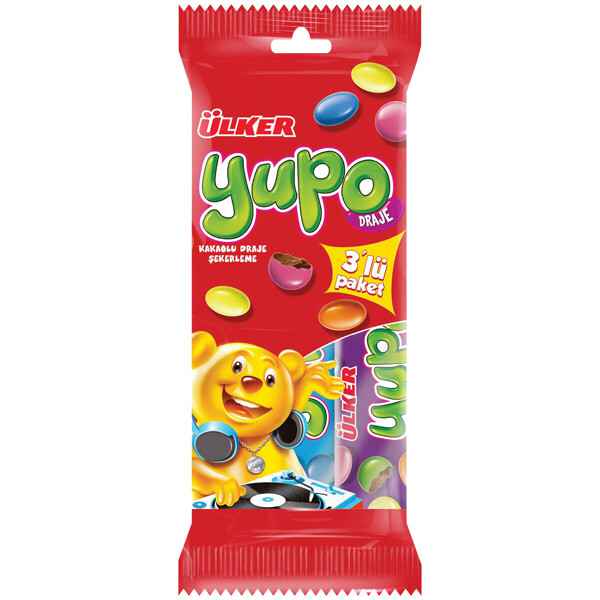 Ülker Yupo Draje Tüp 3x20 g