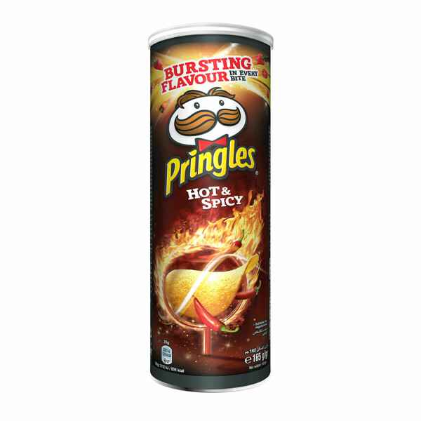Pringles Hot  Spicy 165 g