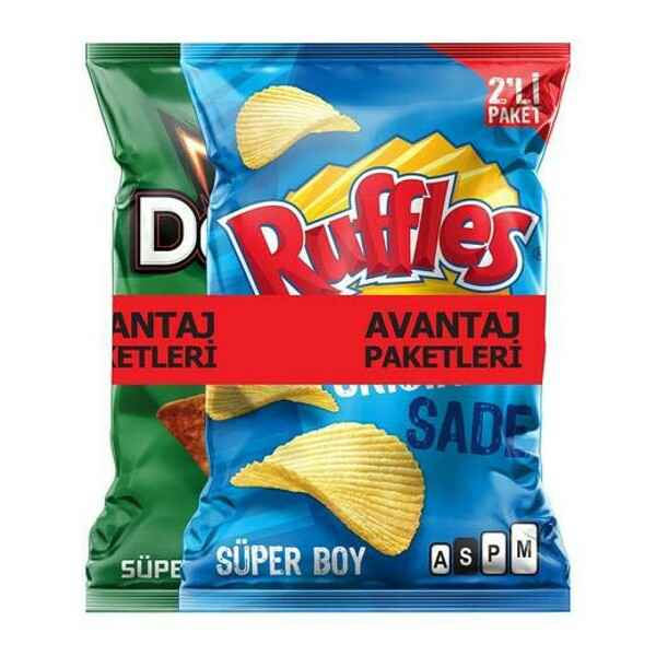 Ruffles  Doritos Paket 2li