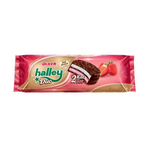 Halley Duo Kakao  Çilek 2 Kat 225 g