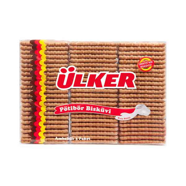Ülker Pötibör Bisküvi 4x200 g