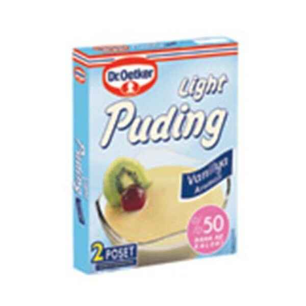 Dr Oetker Light Puding Vanilyalı 2x35 g