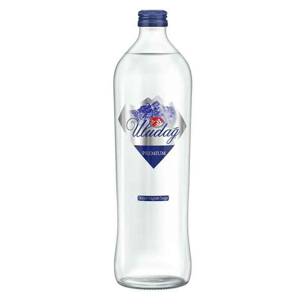Uludağ Premium Su Cam Şişe 750 ml