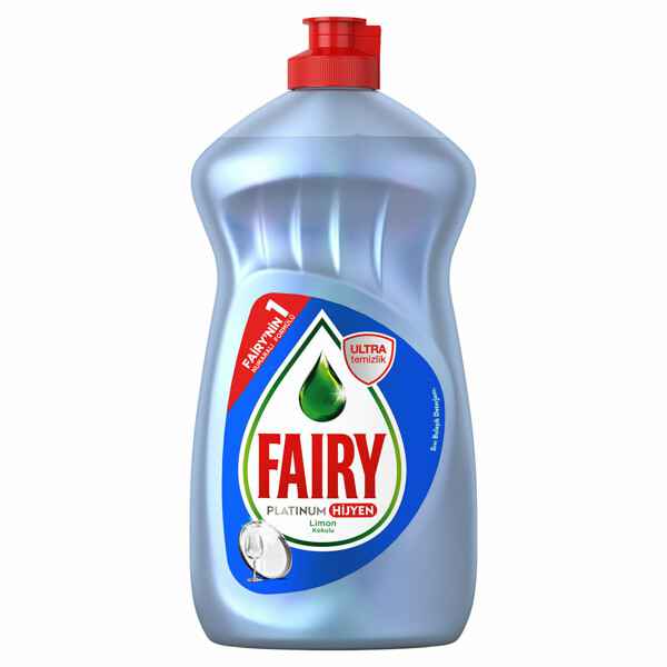 Fairy Platinum Hijyen  Bulaşık Deterjanı 500 ml Limon  