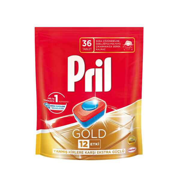 Pril Gold Tablet Deterjan 36lı