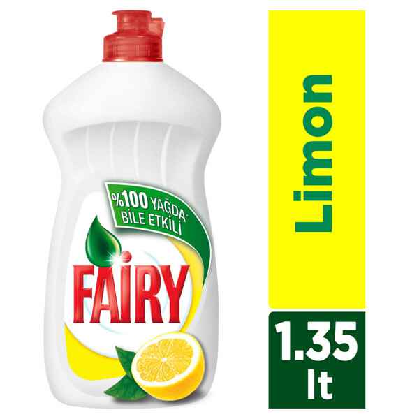 Fairy Sıvı Bulaşık Deterjanı Limon 1350 ml