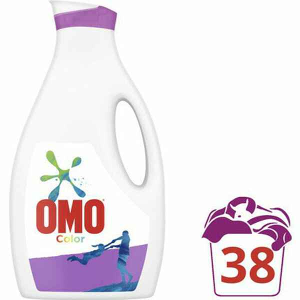 Omo Sıvı Color Çamaşır Deterjanı 2470 ml 38 Yıkama