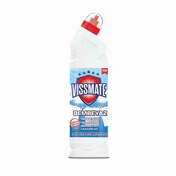 Vissmate Çamaşır Suyu Bembeyaz Çamaşırlar 750 ml