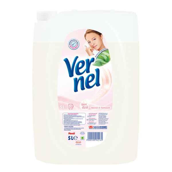 Vernel Hassas ve Yumuşak 5 lt 50 Yıkama