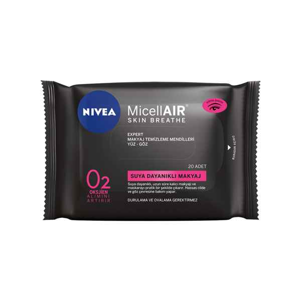 Nivea Micellair Expert Makyaj Temizleme Mendili 20 Adet