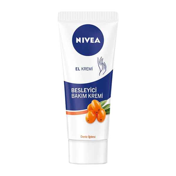 Nivea Besleyici Bakım El Kremi 75 ml Deniz İğdesi Ve E Vitamini