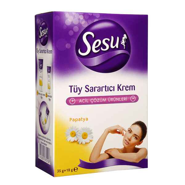 Sesu Tüy Sarartıcı Krem 1835