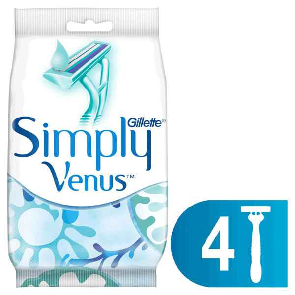 Gillette Simply Venus Kullan At Kadın Tıraş Bıçağı 4lü