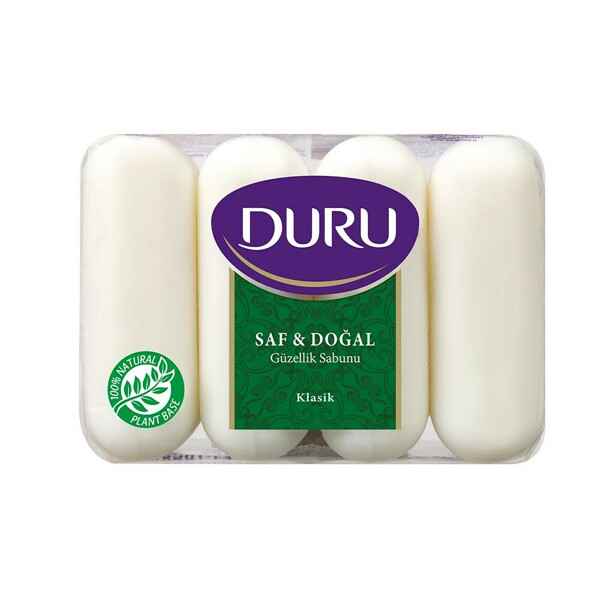 Duru Güzellik Sabunu SafDoğal Klasik 4X70 g