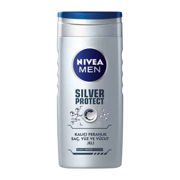 Nivea Sılver Protect Duş Jeli 250 ml Erkek