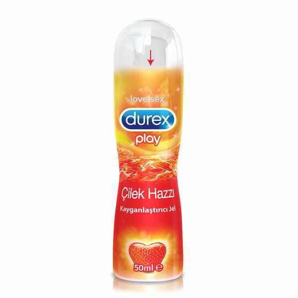 Durex Kayganlaştırıcı Play Çilekli 50ml