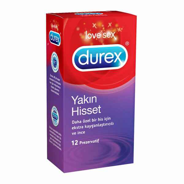 Durex Prezervatif Yakın Hisset 12li