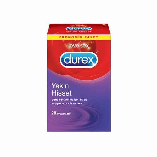 Durex Prezervatif Yakın Hisset 20li